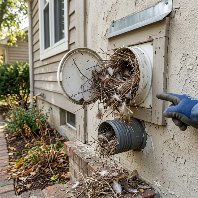 Bird Nests in Dryer Vents: Removal & Prevention Guide