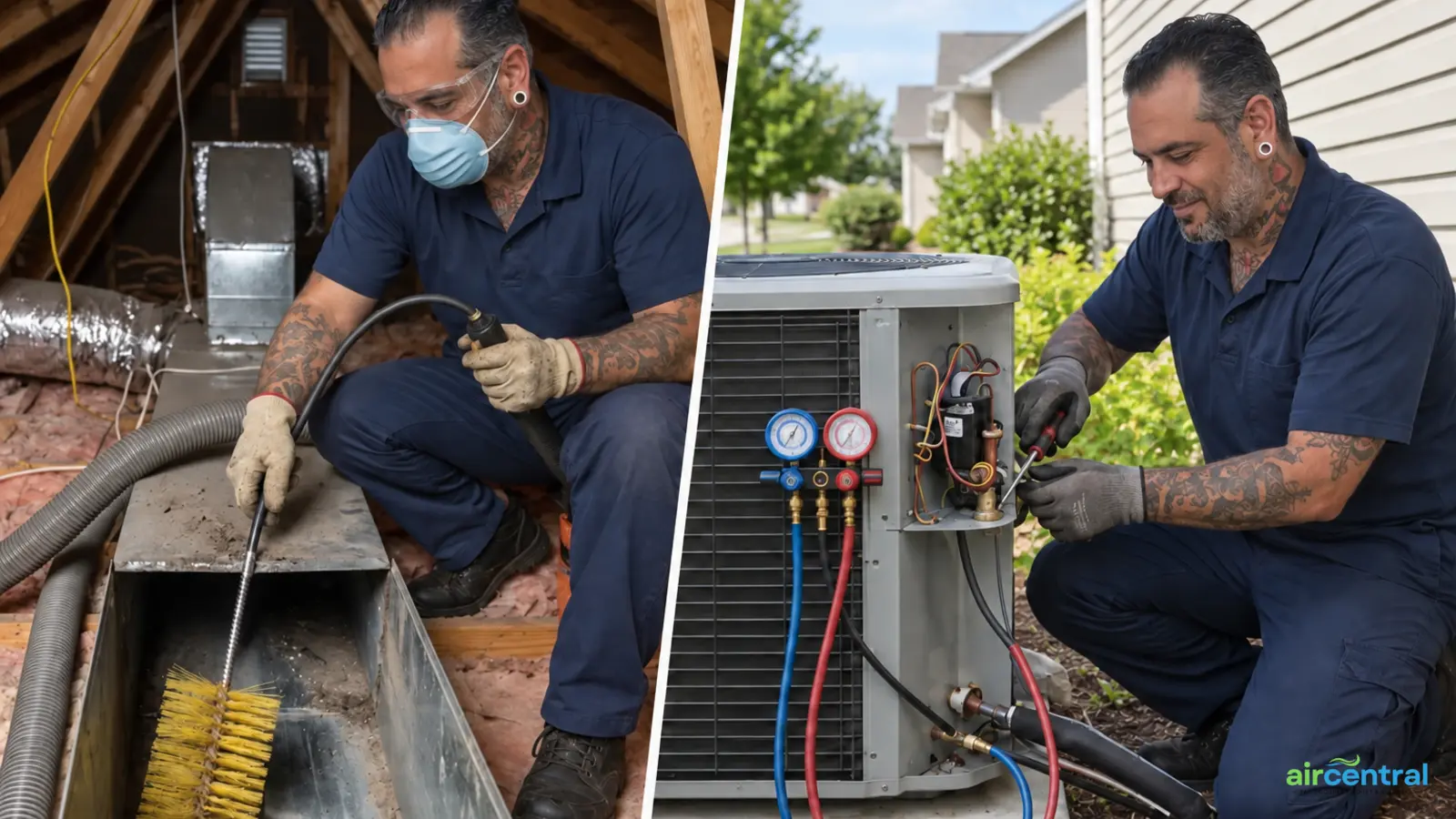 Air Duct Cleaning vs. HVAC Maintenance: What's the Difference?