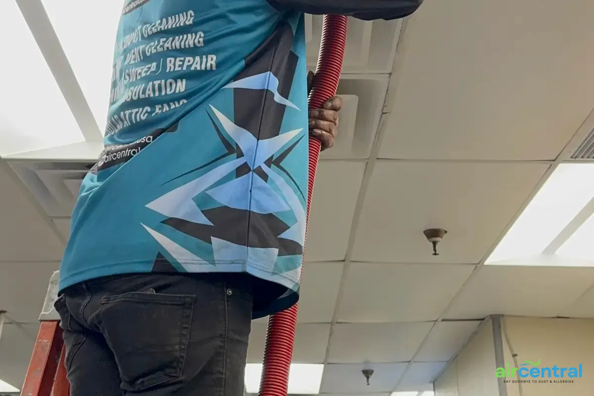 Commercial Duct Cleaning Cost in Austin - Air Central indoor air quality service in Austin TX