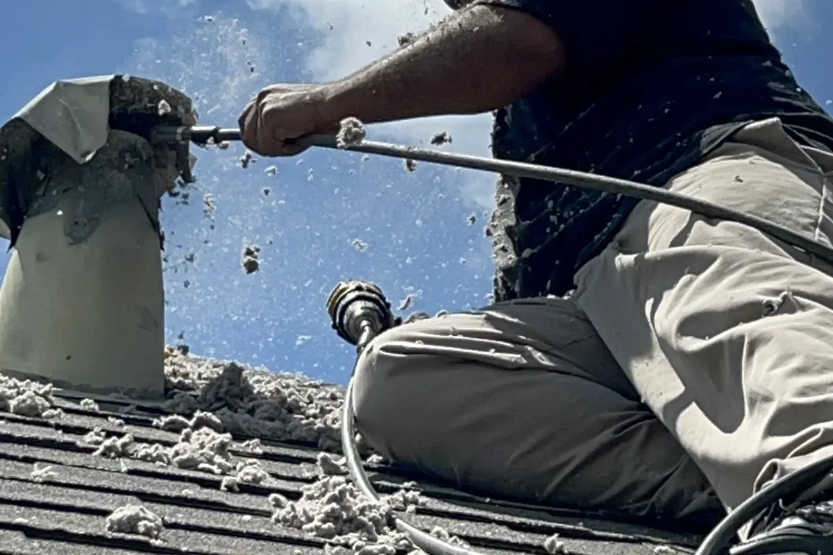 Why Lint Is So Dangerous as a Fire Fuel - Air Central dryer vent service in Austin TX