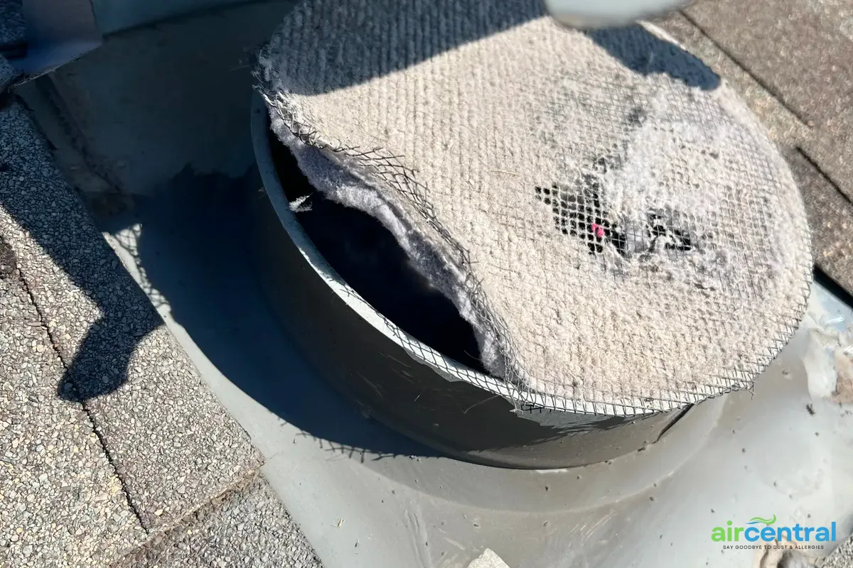 Air Central's Dryer Vent Cleaning Process - Air Central dryer vent service in Austin TX