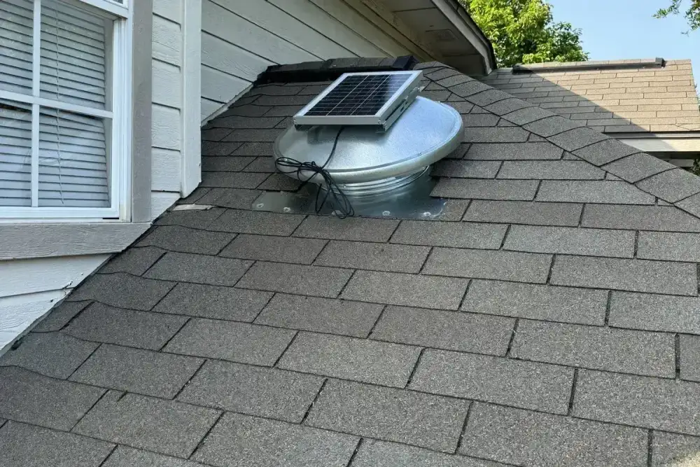 Best Solar Attic Fan for Austin Homes - Air Central energy efficiency service in Austin TX