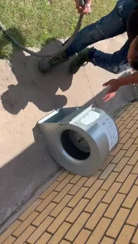 HVAC blower system maintenance